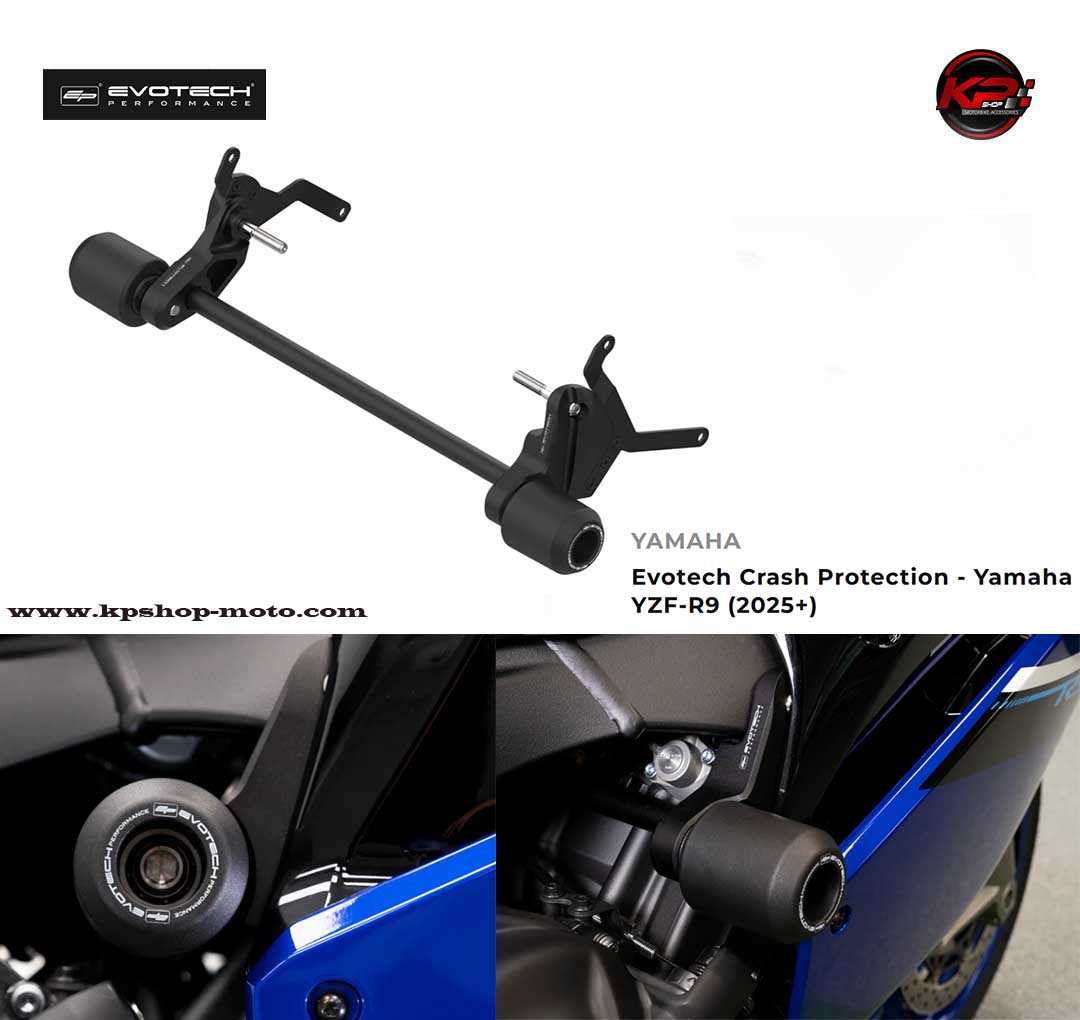 กันล้มกลาง Evotech Crash Protection - Yamaha YZF-R9 (2025+)