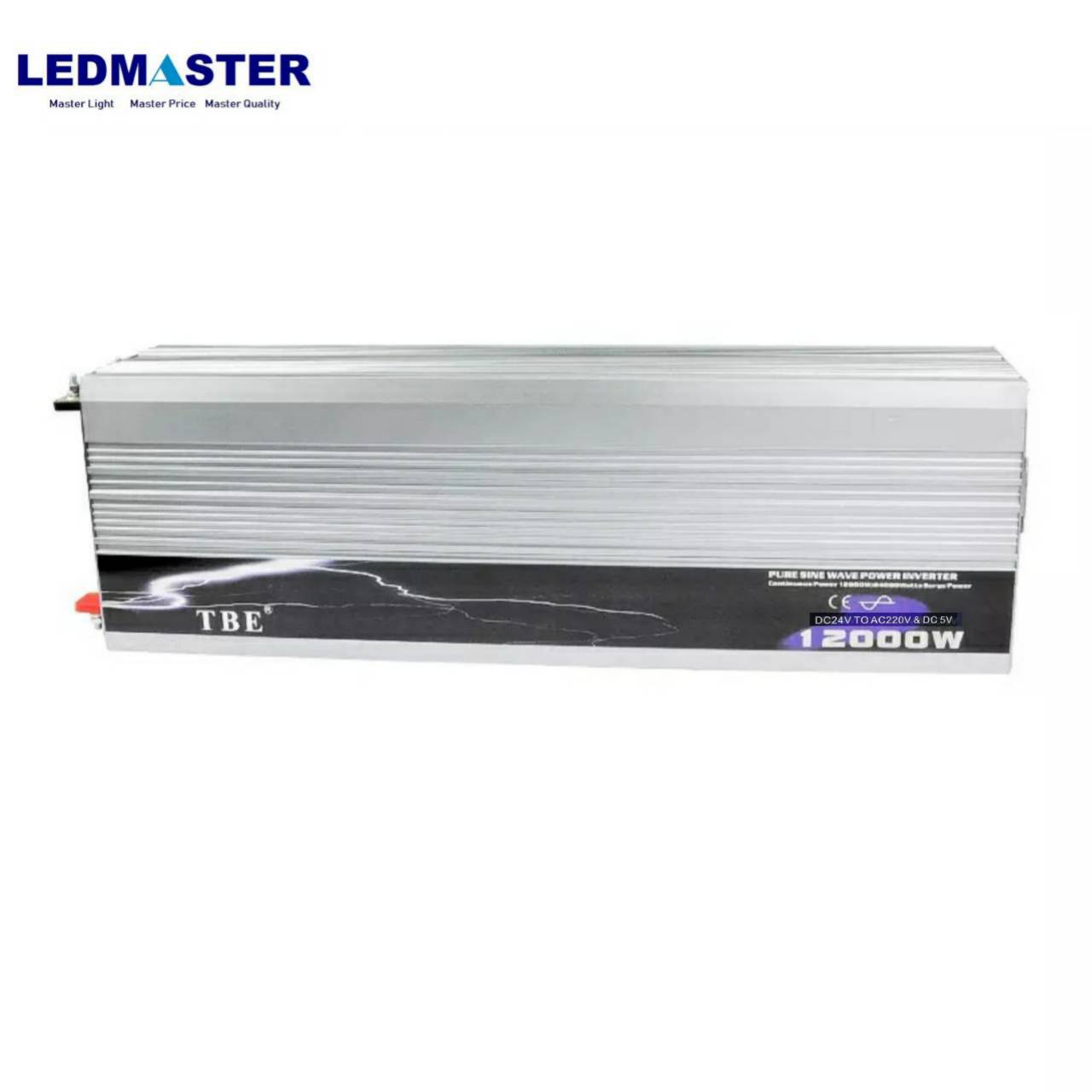อินเวอร์เตอร์ ยี่ห้อ TBE 12000W 24V Inverter Pure Sine Wave คลื่นเพียวซายน์เวฟ กระเเสไฟบริสุทธิ์ (กระเเสไฟนิ่ง)