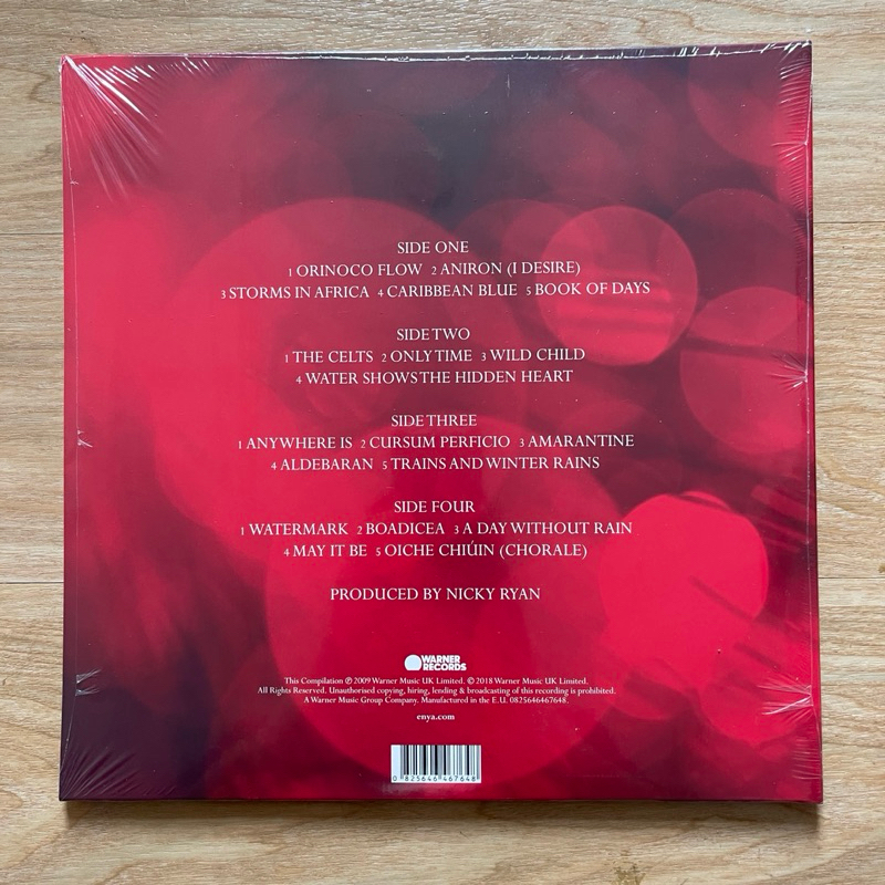 แผ่นเสียง Enya - The Very Best Of , 2 xBlack Vinyl, LP, Compilation, Reissue, Gatefold ,EU มือหนึ่ง ซีล