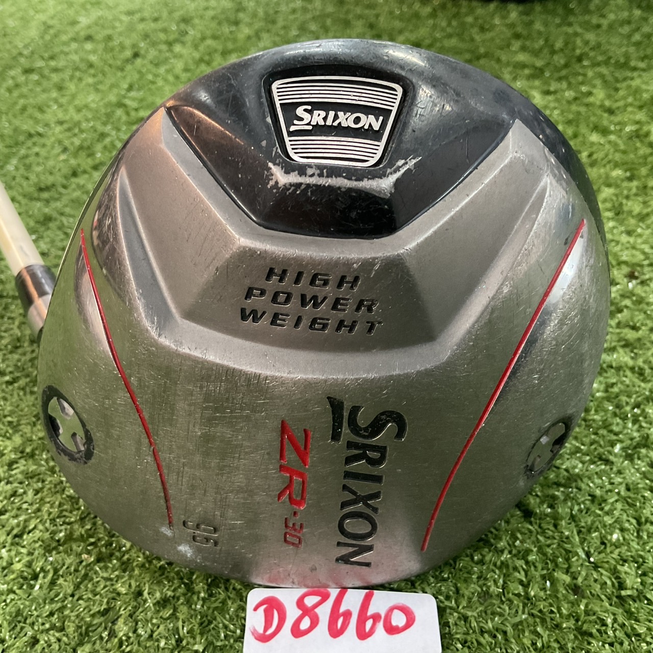 DRIVER 9.5° SRIXON : ZR-30 / 6F09 Flex-S ก้านกราไฟร์