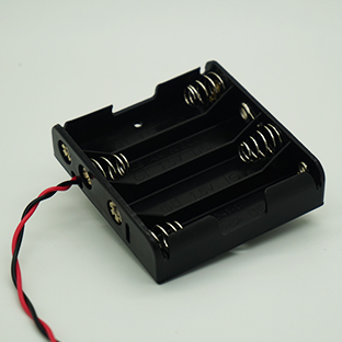 กะบะถ่าน4ก้อนรังถ่าน4ก้อนรางถ่าน6Vรังถ่าน6VขนาดAA4ก้อนเรียงBattery Holder UM3x4,AA Size