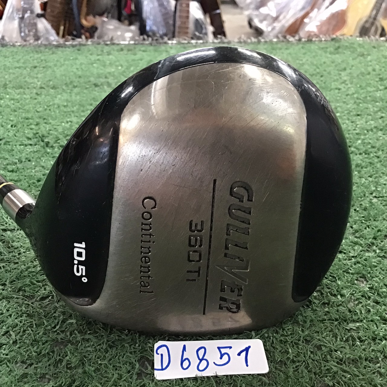DRIVER 10.5 องศา GULLIVER : 360Ti FLEX-R ก้านกราไฟร์