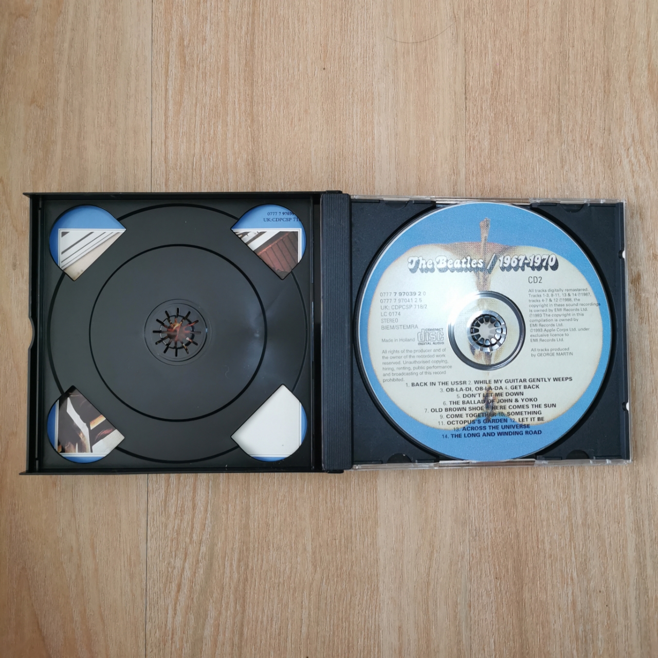 แผ่น CD ซีดีเพลง The Beatles – 1967-1970 ,2 x CD, Compilation, มือสอง สภาพดี