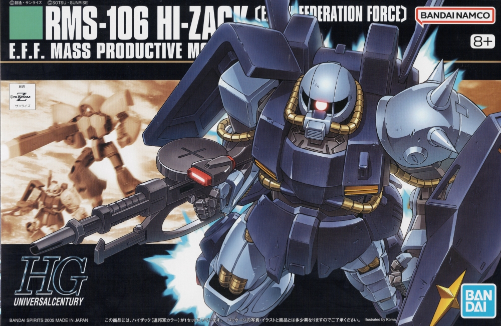 1060659 HGUC 1/144 HI-ZACK EARTH FEDERATION