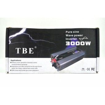 TBE3000w 12v inverter pure sine wave power inverter 12V 3000W เครื่องแปลงไฟ อินเวอร์เตอร์
