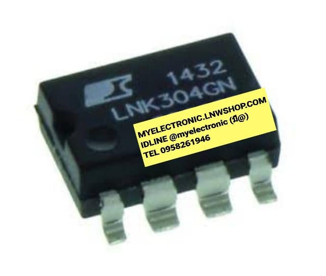 ไอซีLNK304GN-TLตัวถังSMD7ขาตัวถังSOIC7ขาราคาตัวล่ะICยี่ห้อINTEGRATIONS POWER