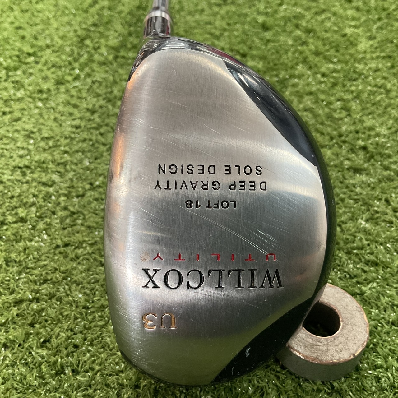 UTILITY 18° WILLCOX : U3/ CG-77 Flex-R ก้านกราไฟร์