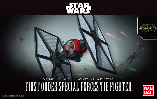 1/72 First Order Special Forces Tie Fighter