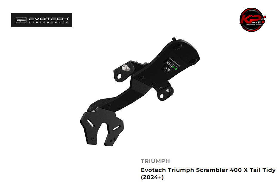 ท้ายสั้น Evotech Triumph Scrambler 400 X Tail Tidy (2024+)