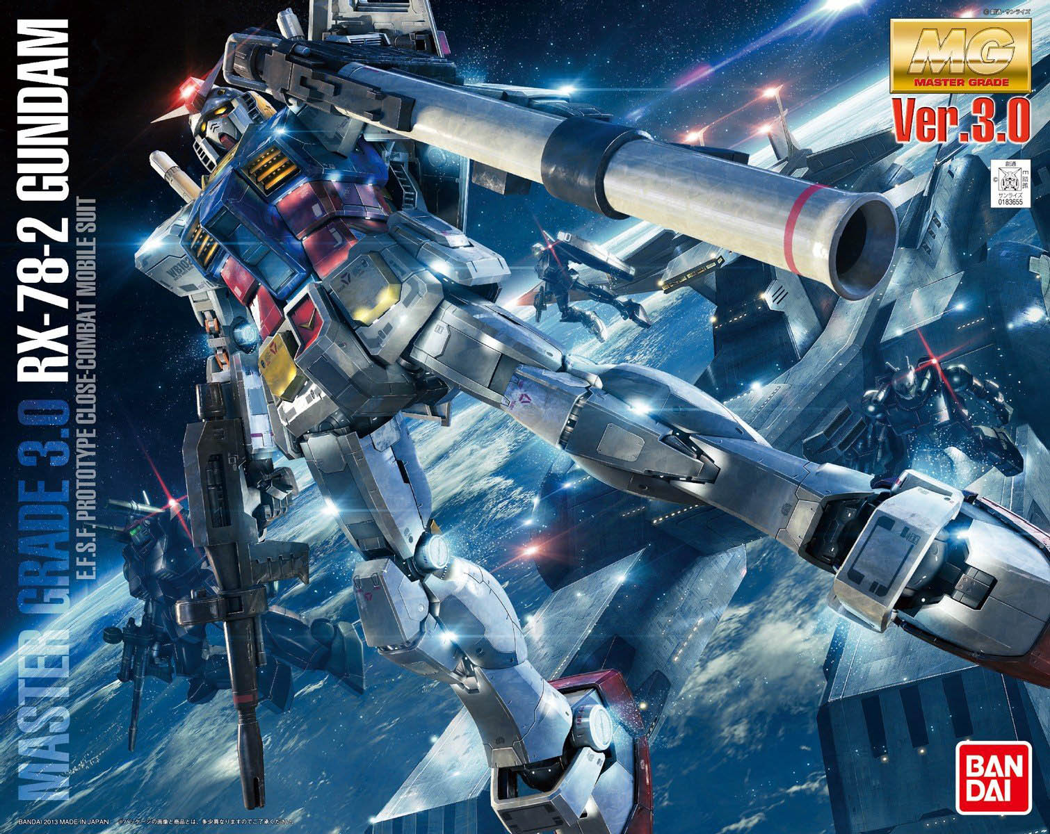 1061610 BANDAI SPIRITS MG 1/100 RX-78-2 Gundam Ver. 3.0