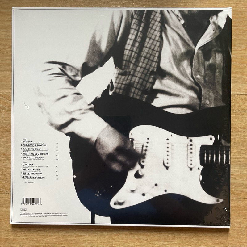 แผ่นเสียง Eric Clapton : Slow hand 35th anniversary, LP, Album, Reissue, Remastered 180 Gram, Gatefold ,EU มือหนึ่ง ชีล