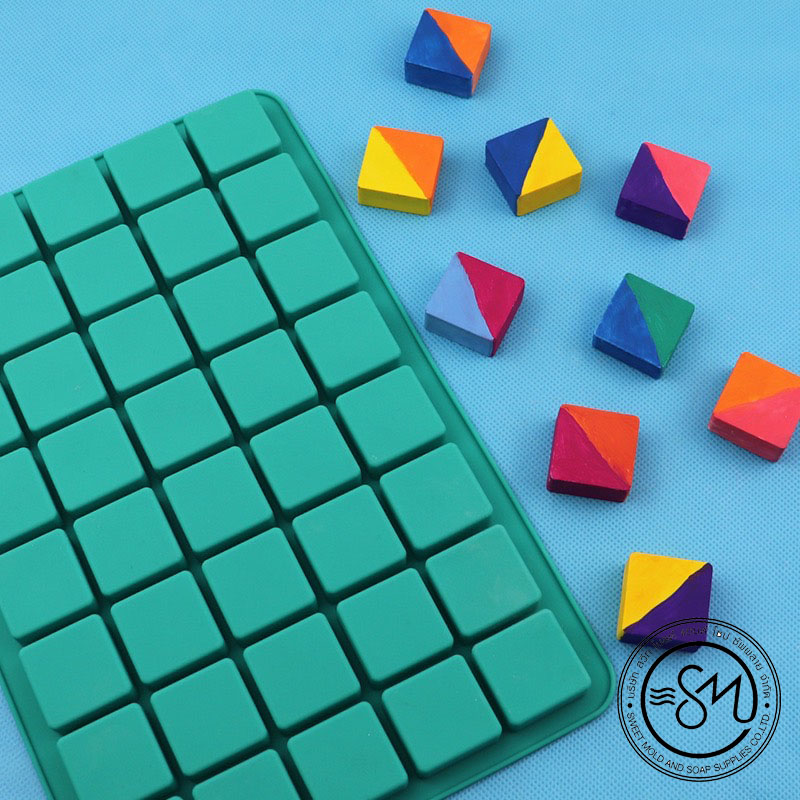 แม่พิมพ์สี่เหลี่ยม 40ช่อง ขนาด5-10กรัม