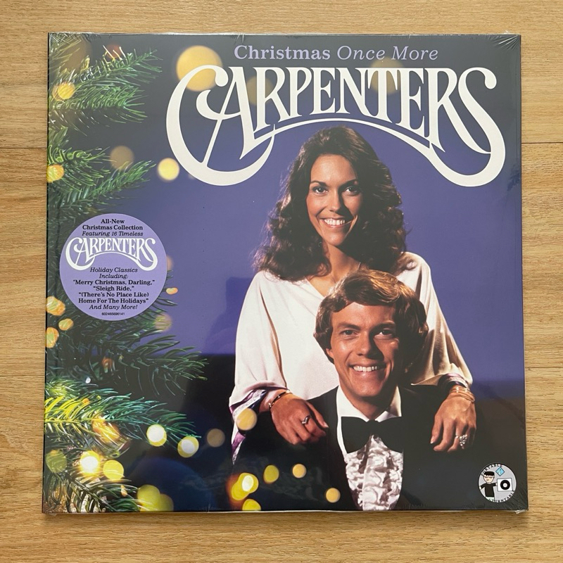 แผ่นเสียง Carpenters - Christmas Once More ,Black Vinyl, LP, Compilation ,Canada มือหนึ่ง ซีล