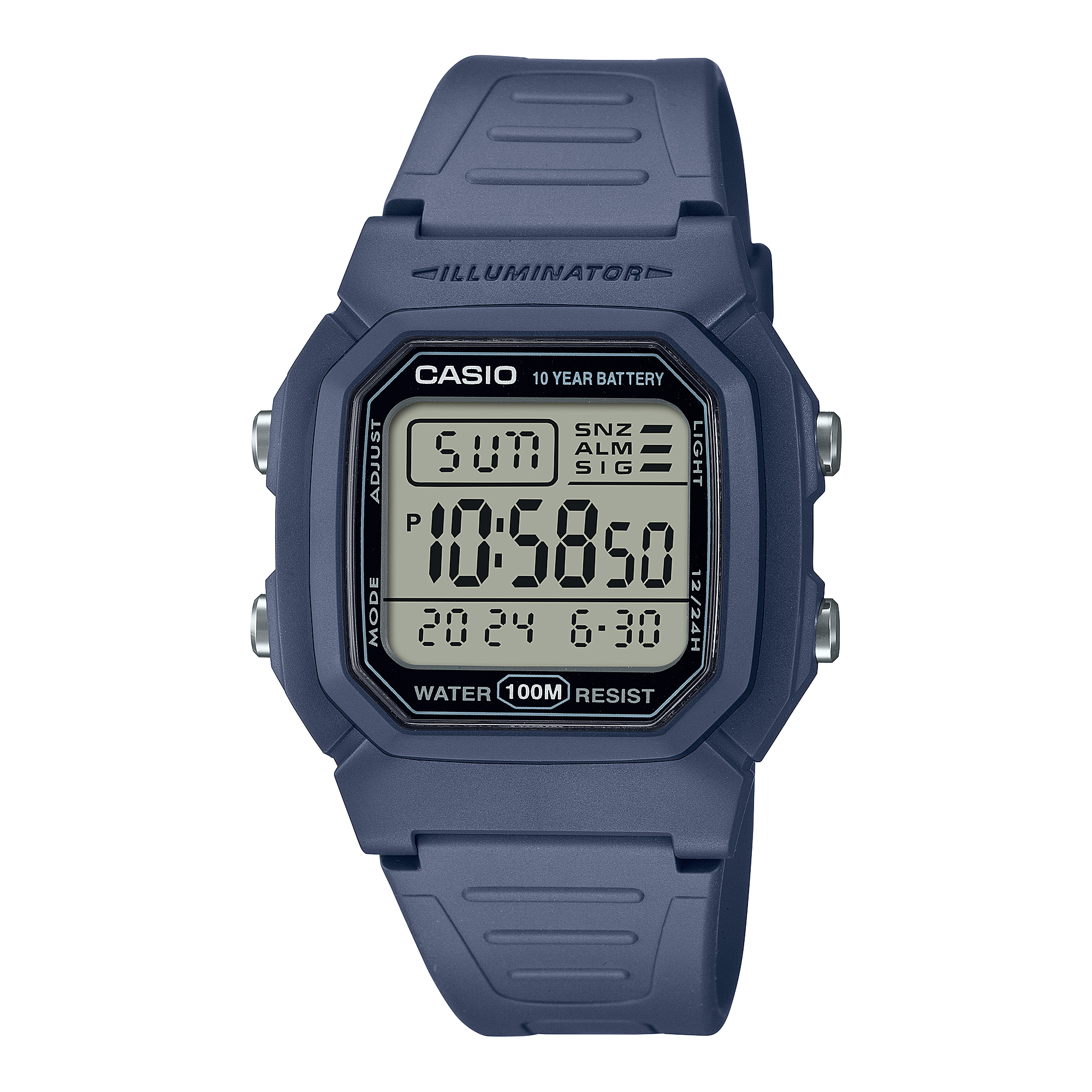 W-800H-2AV | ดิจิตอล | วัยหนุ่มสาว | นาฬิกา | CASIO