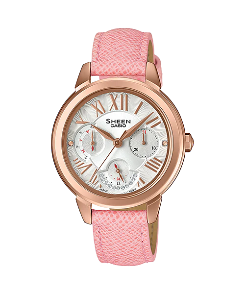Casio Sheen หลายเข็ม รุ่น SHE-3059PGL-7A