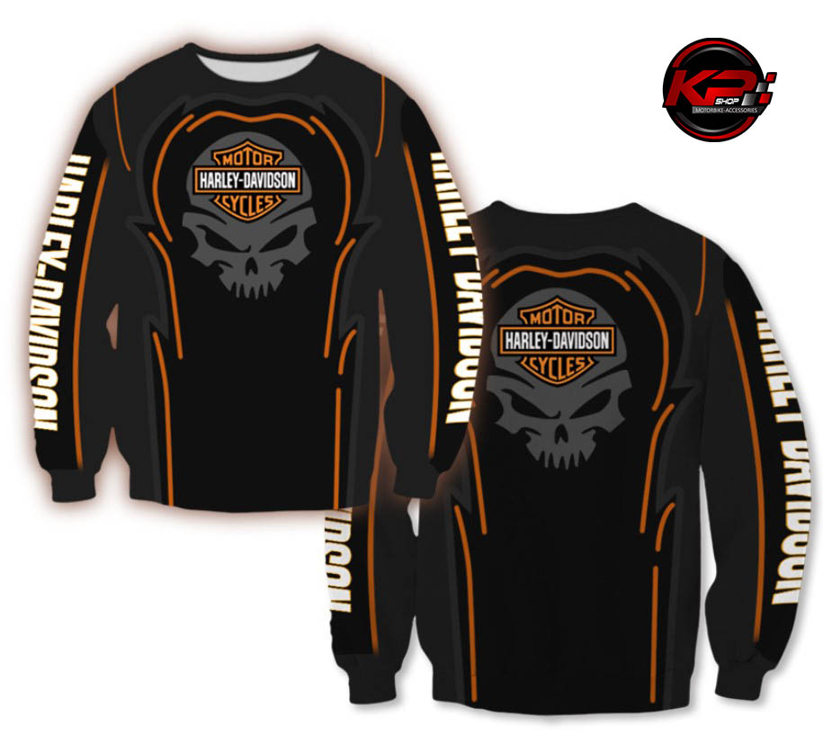 เสื้อคอกลมแขนยาว HARLAY DAVIDSON