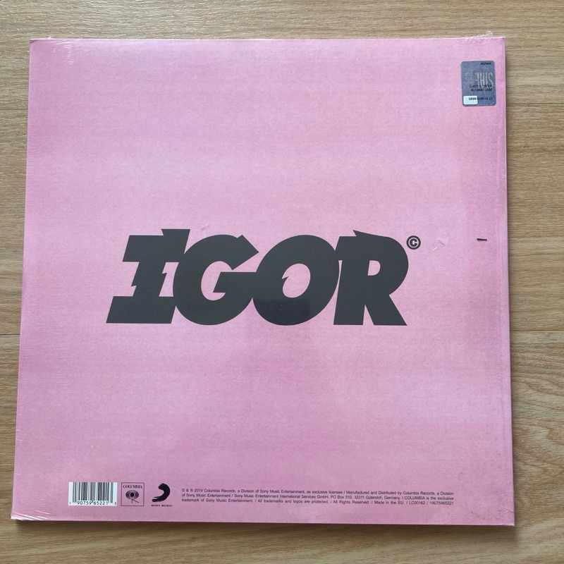 แผ่นเสียง Tyler, The Creator – Igor ,Vinyl, LP, Album,EU มือหนึ่ง ซีล
