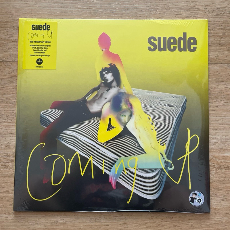 แผ่นเสียง Suede – Coming Up ,25 Anniversary Edition**Clear Vinyl, LP, Album, Reissue,EU มือหนึ่ง ซีล
