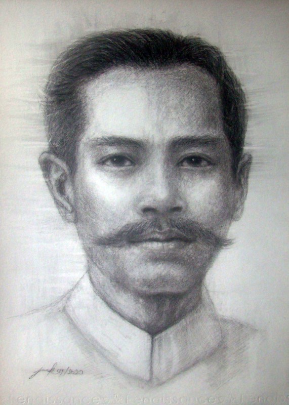 กรมหลวงชุมพรเขตอุดมศักดิ์ "เสด็จเตี่ย" "หมอพร" ภาพวาดดินสอ ชาโคล กระดาษ 200 แกรม ขนาด 27.5 x 37.5 cm.