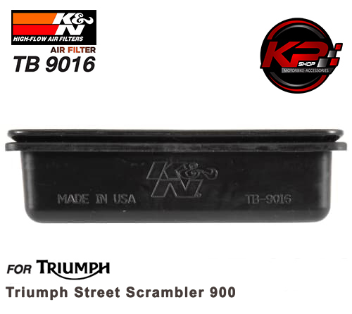 กรองอากาศ K&N TB 9016 FOR Triumph Street Scrambler 900