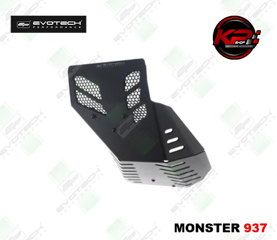 การ์ดเครื่อง Evotech Ducati Monster 937 Engine Guard Protector (ทรงยาว)