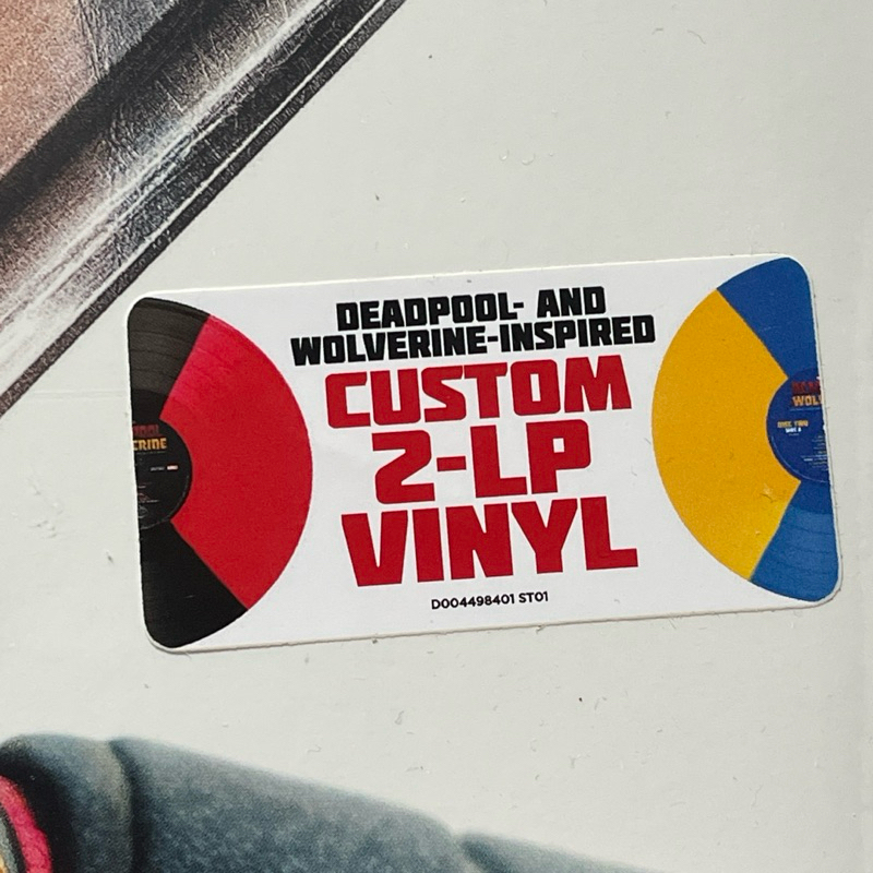 แผ่นเสียง Deadpool & Wolverine (Original Motion Picture Soundtrack) ,2 x Vinyl ,Colour ,US มือหนึ่ง ซีล