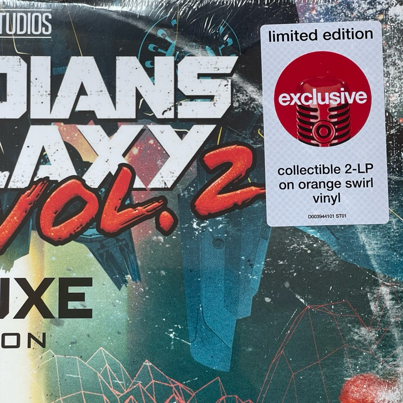 แผ่นเสียง Guardians of the Galaxy vol.2 ** Limited Edition, Orange Swirl, 2 × Vinyl, Canada มือหนึ่ง ซีล