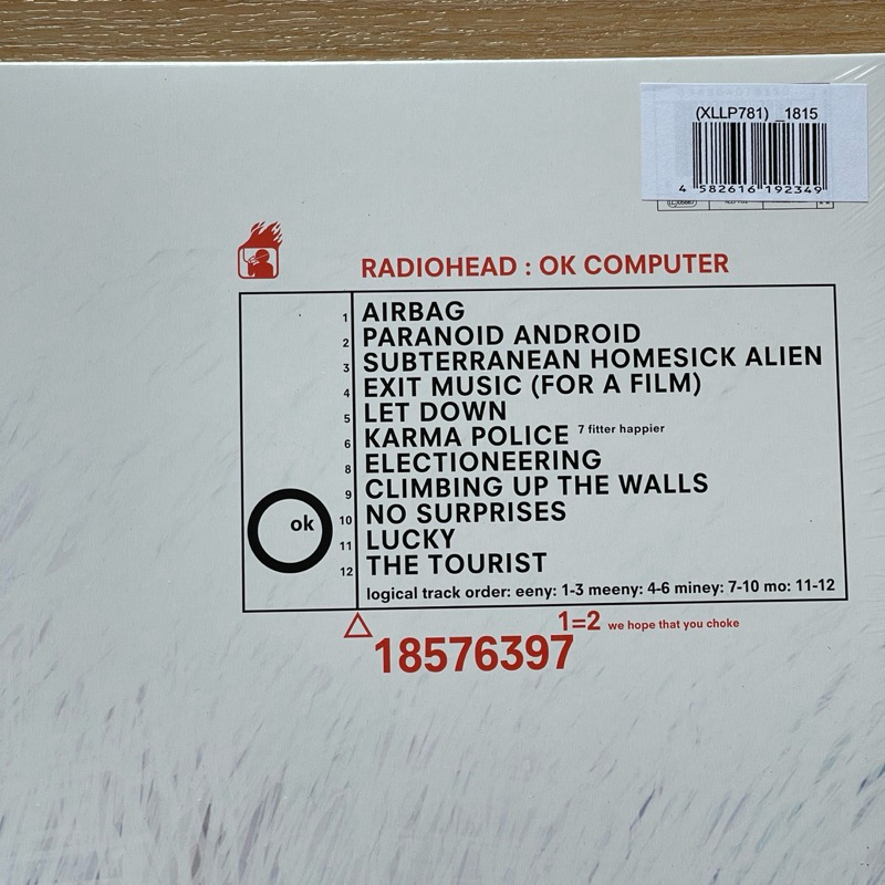 แผ่นเสียง Radiohead – OK Computer, 2 x Vinyl, LP, Album, Reissue, Stereo,EU มือหนึ่ง ซีล