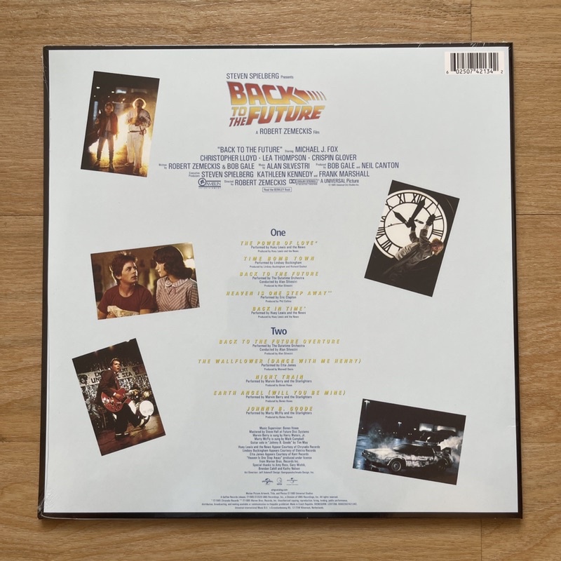 แผ่นเสียง Various - Back To The Future ,Vinyl, LP, Album, Compilation, แผ่นเสียงมือหนึ่ง ซีล