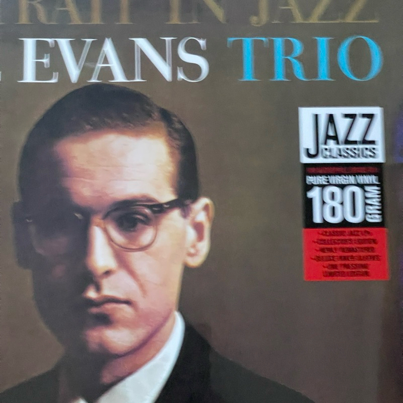 แผ่นเสียง The Bill Evans Trio - Portrait In Jazz ,Black Vinyl, LP, Album, Reissue, Remastered, EU ,มือหนึ่ง ซีล