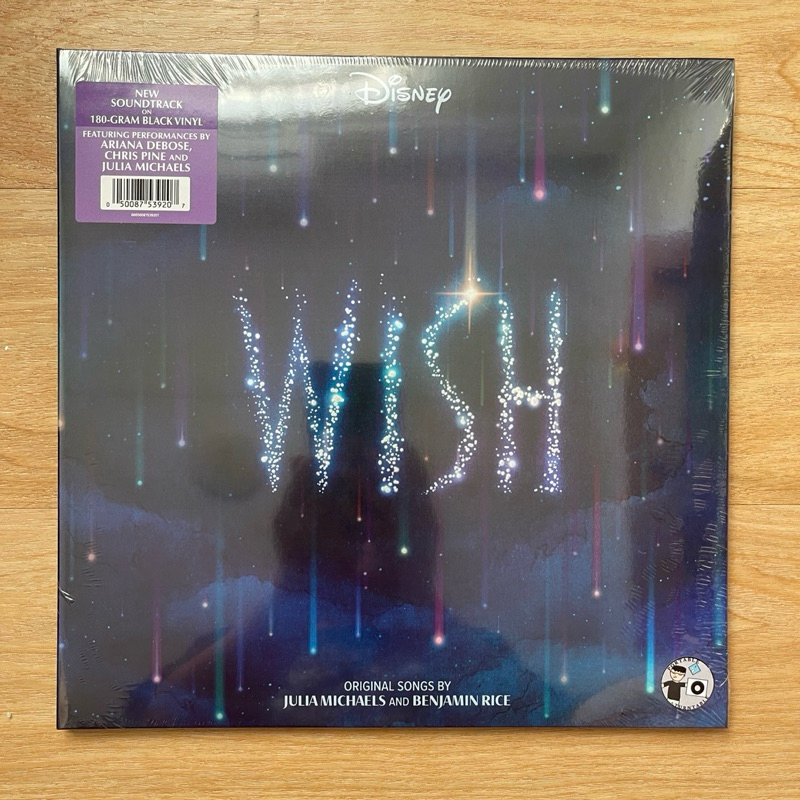แผ่นเสียง Wish original motion picture Soundtrack , Vinyl, LP, 180g, Gatefold, Embossed ,EU มือหนึ่ง ซีล