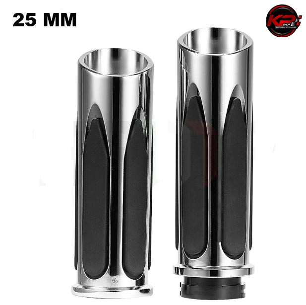 ปลอกแฮนด์มอเตอร์ไซค์ 25mm แฮนด์นิ้ว แนวช้อปเปอร์