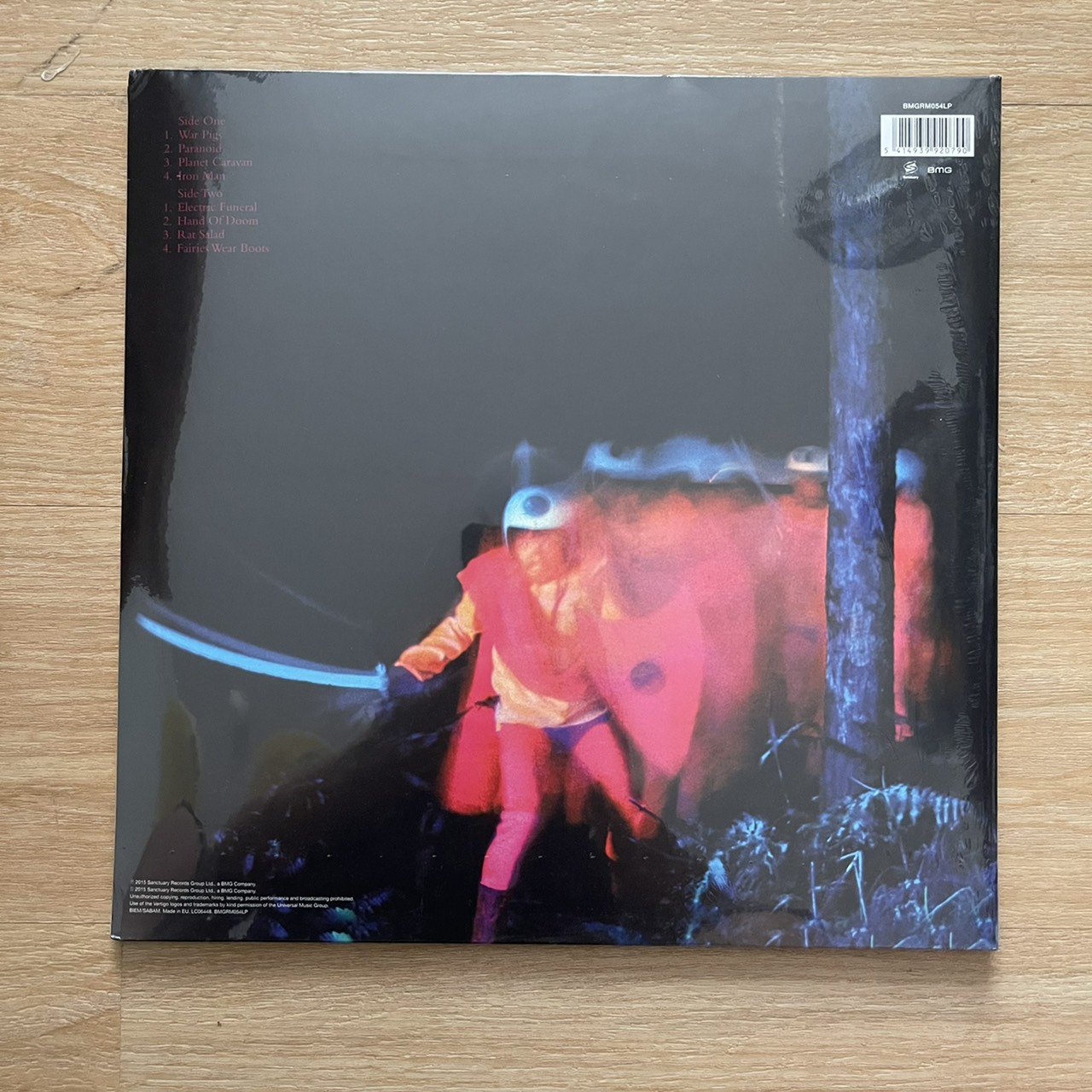 แผ่นเสียง Black Sabbath – Paranoid ,Vinyl, LP, Album, Reissue, Repress, 180g, Gatefold แผ่นเสียง มือหนึ่ง ซีล