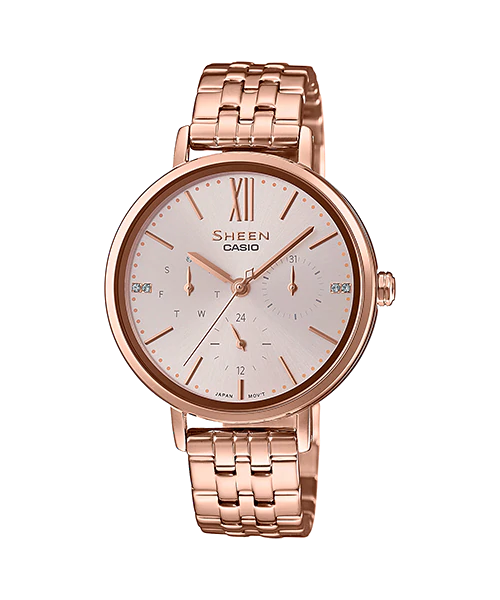 Casio Sheen หลายเข็ม รุ่น SHE-3064PG-4A