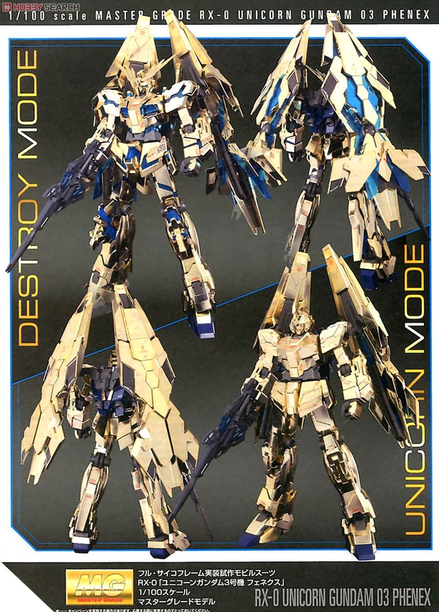 1063046 BANDAI SPIRITS MG 1/100 UNICORN GUNDAM 03 PHENEX