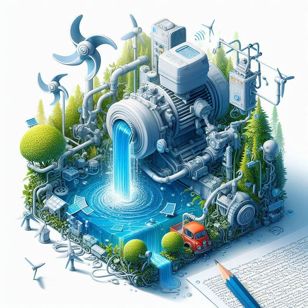 ปั๊มน้ำอินเวอเตอร์อัจฉริยะประหยัดไฟฟ้า ด้วยปัญญาประดิษฐ์ (Artificial Intelligence) เอไอ (AI)