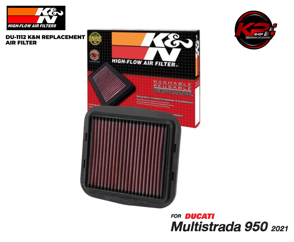 กรองอากาศ K&N DU 1112 FOR DUCATI Diavel 1260