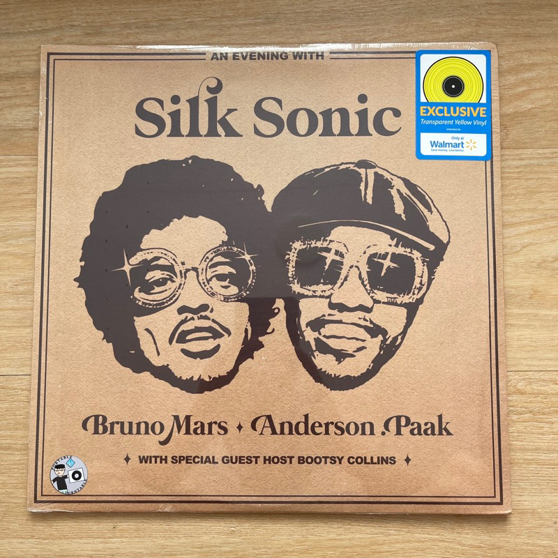 แผ่นเสียง Silk Sonic - An Evening With Silk Sonic , Limited Edition, Yellow Translucent แผ่นเสียงมือหนึ่ง ซีล
