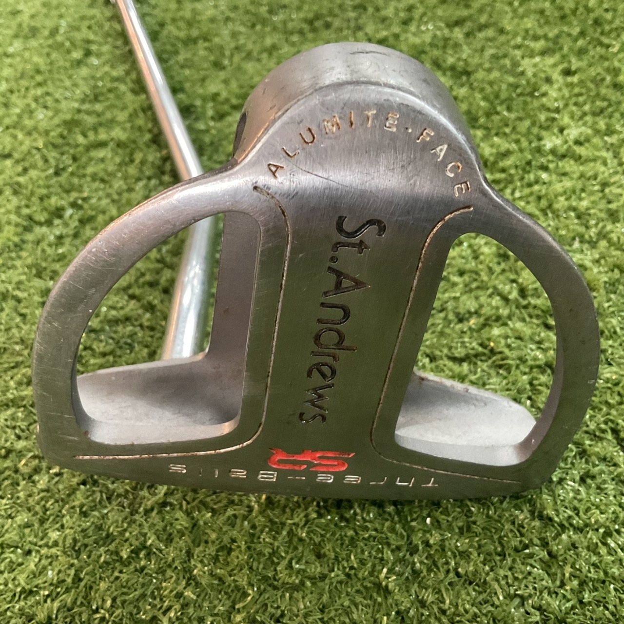 PUTTER St.Andrews : SR Three-Balls ก้านเหล็ก