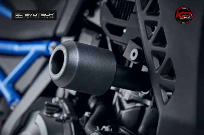 กันล้มกลาง Evotech Suzuki GSX-8S Crash Bobbins (2023+)