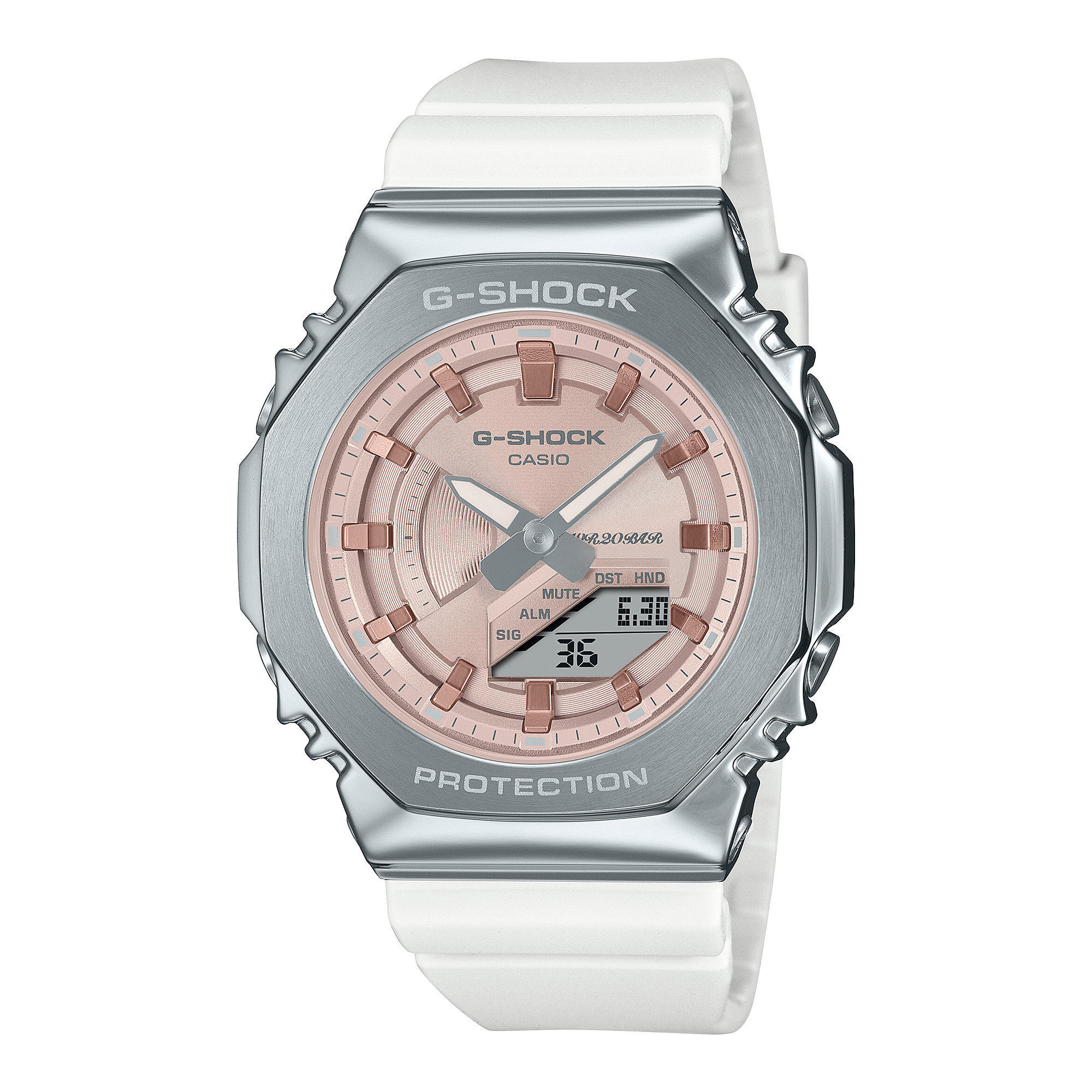 GM-S2100WS-7A | อะนาล็อก-ดิจิตอล | ผู้หญิง | G-SHOCK | นาฬิกา | CASIO (คอลเลคชันตามฤดูกาล 2023)