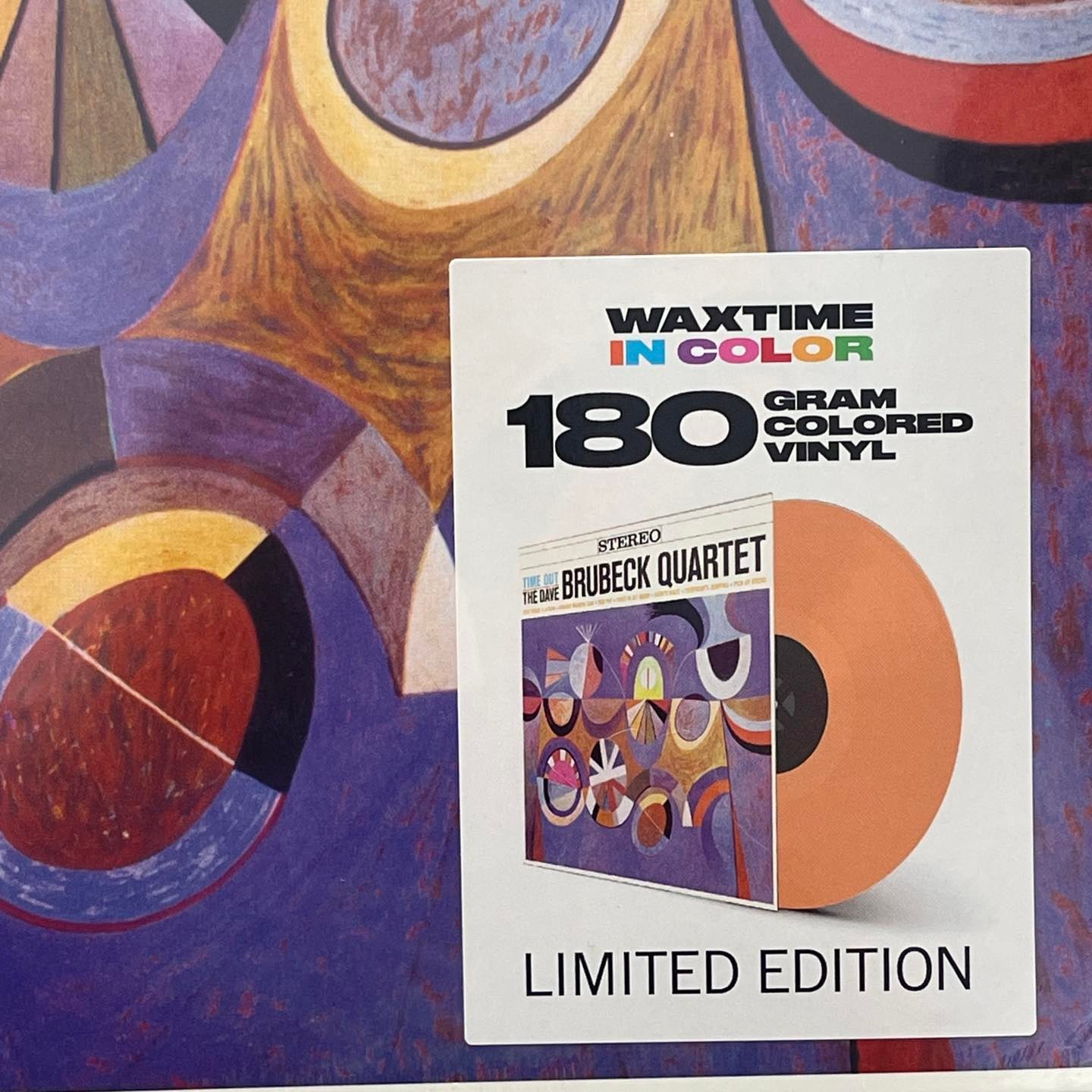 แผ่นเสียง The Dave Brubeck quartet – Time Out**Limited Edition, Orange Vinyl แผ่นเสียงมือหนึ่ง ซีล