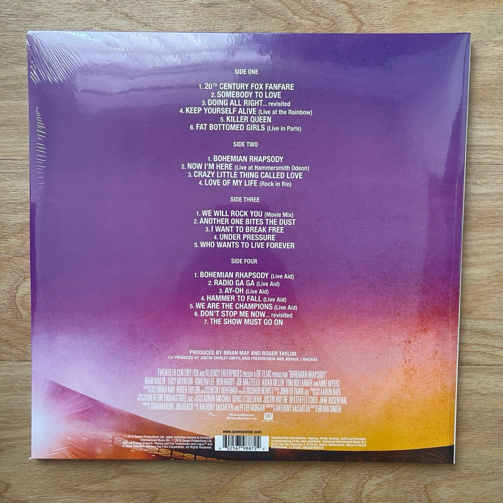 แผ่นเสียง Queen – Bohemian Rhapsody (The Original Soundtrack) 2 × Vinyl,Album, Compilation,eu มือหนึ่ง ซีล