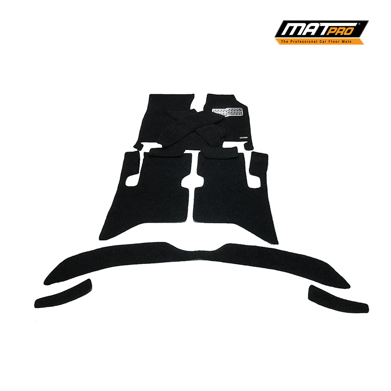 พรมปูพื้นเข้ารูป 100% ไวนิล สำหรับรถ รุ่น All New Isuzu D-MAX 4 ประตู