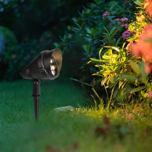 งานส่งห้าง สว่างพุ่ง โคมไฟ LED ส่องต้นไม้ ฟรีชุดขาปักดิน 220V กันน้ำ งานอลูมิเนียม โคมปักดิน ส่องสวนหย่อม ส่องสนามหญ้า ไฟปักสนาม led garden light