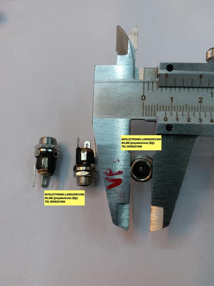 แจ็คDC7.5มม.เกลียวอ้วน7.5มม.ขายแจ็กอะแดปเตอร์,ขายJACK ADAPTERมี3ขา