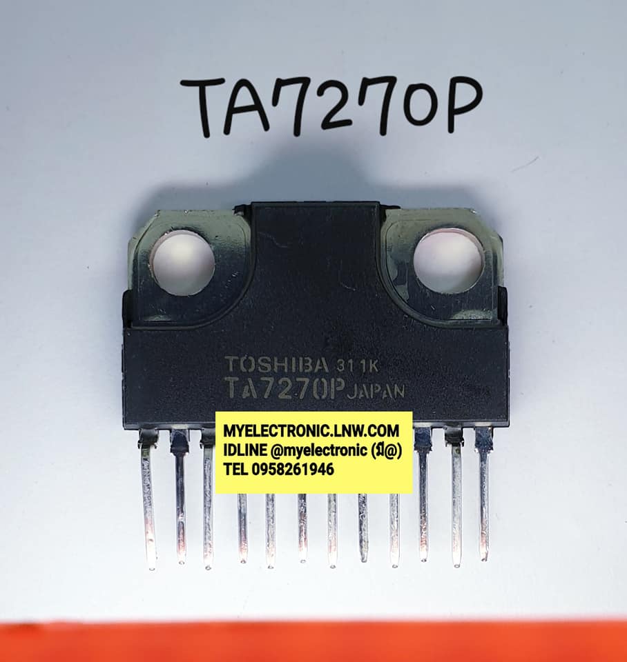 TA7270Pยี่ห้อตัวถังSIL12ขาราคาตัวละบาท