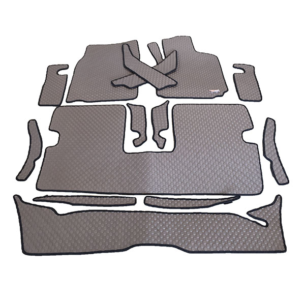 พรมปูพื้นเข้ารูป 100% ลายกระดุม สำหรับรถ รุ่น NEW ALTIS 2008-2013