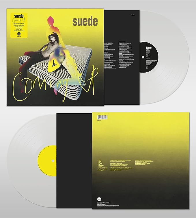 แผ่นเสียง Suede – Coming Up ,25 Anniversary Edition**Clear Vinyl, LP, Album, Reissue,EU มือหนึ่ง ซีล