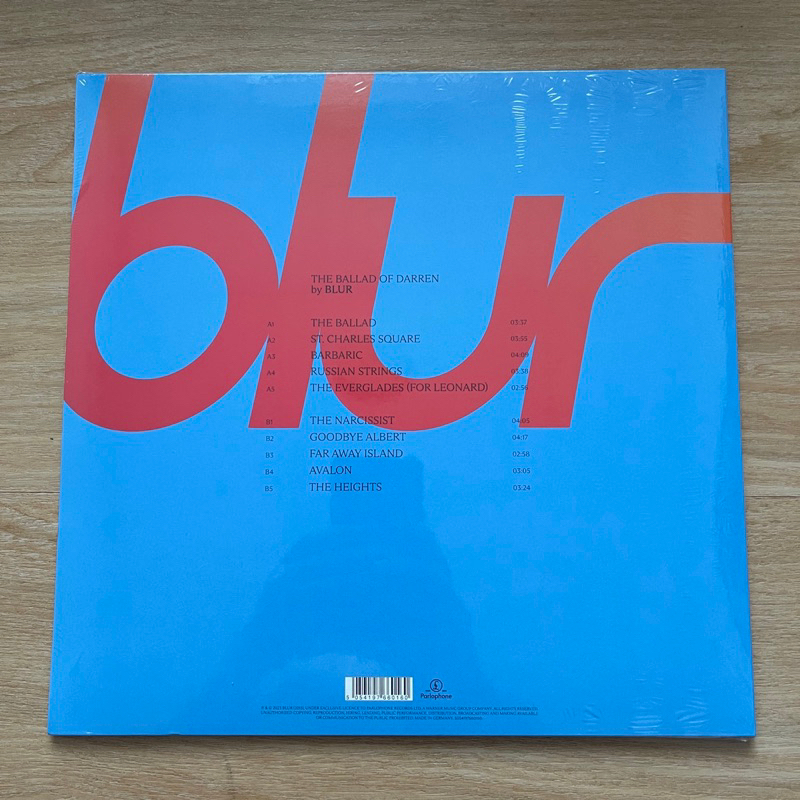 แผ่นเสียง Blur - The Ballad Of Darren , Vinyl, LP, Album แผ่นเสียงมือหนึ่ง ซีล